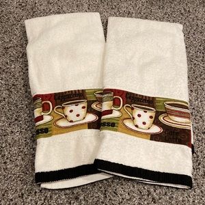 Coffee Themed Dish Towels